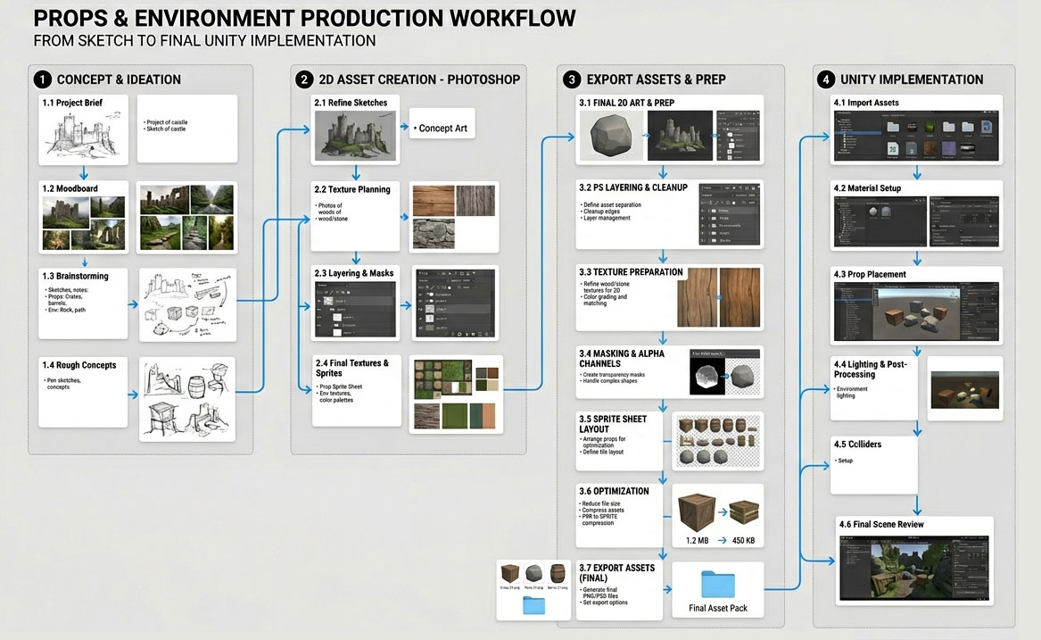 Pipeline and workflow direction overview board