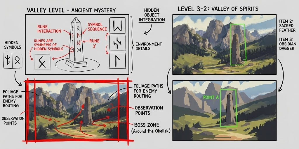 Level Flow — Valley of Spirits and Ancient Mystery breakdown